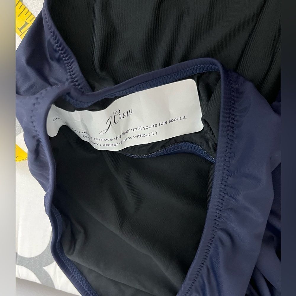 J.Crew Draped blouson one-piece NWT Size 14 - Picture 4 of 9